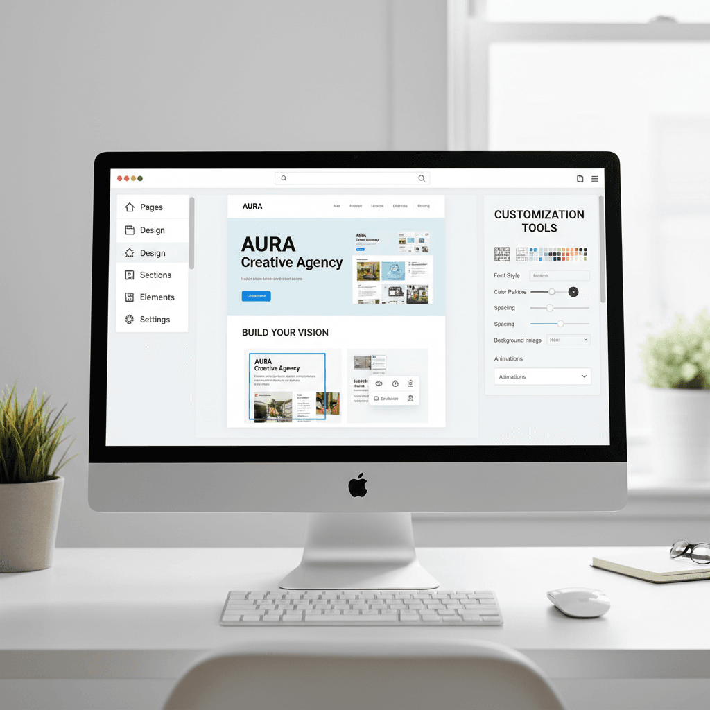 Pre-built websites